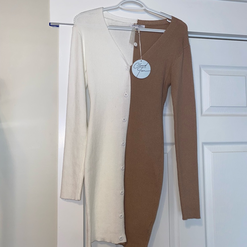 Color Block Boutique Dress